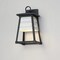 Maxim Lighting Shutters 1-Light Small Outdoor Wall Sconce 40632WTBK - alternate 3